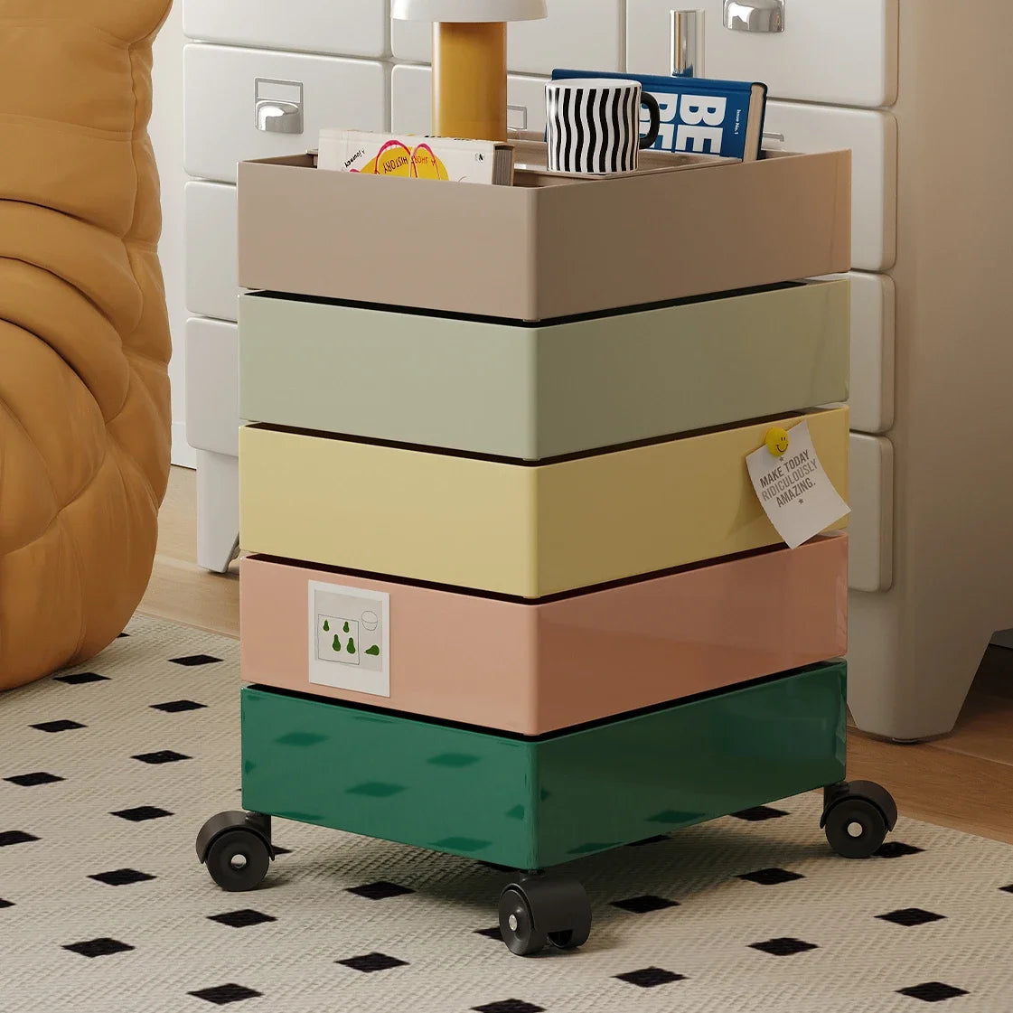 Haaj Mid Century Nightstand