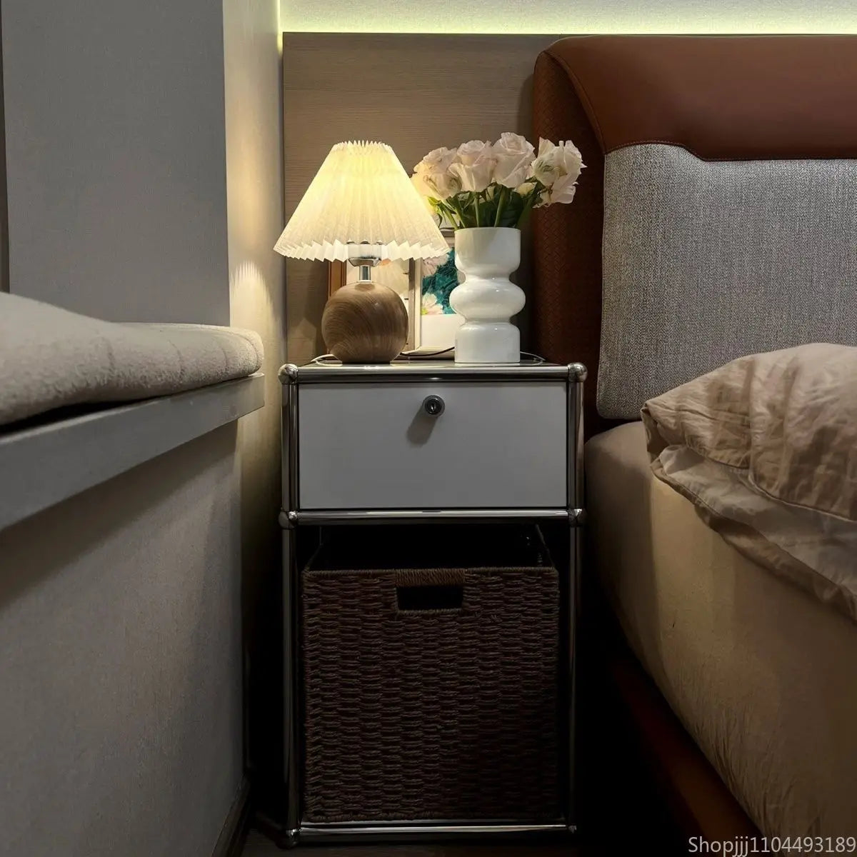 Retro Mid Century Nightstand